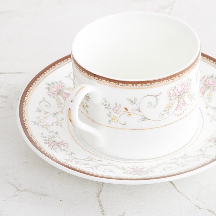 Altius Casablanca Bone China Cup and Saucer - 220ml