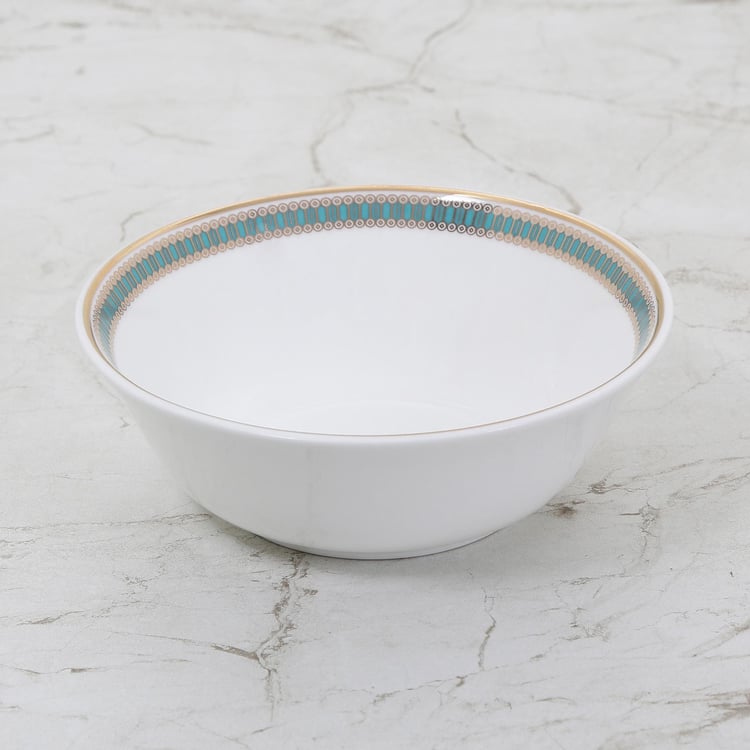 Altius Bone China Printed Cereal Bowl - 450ml