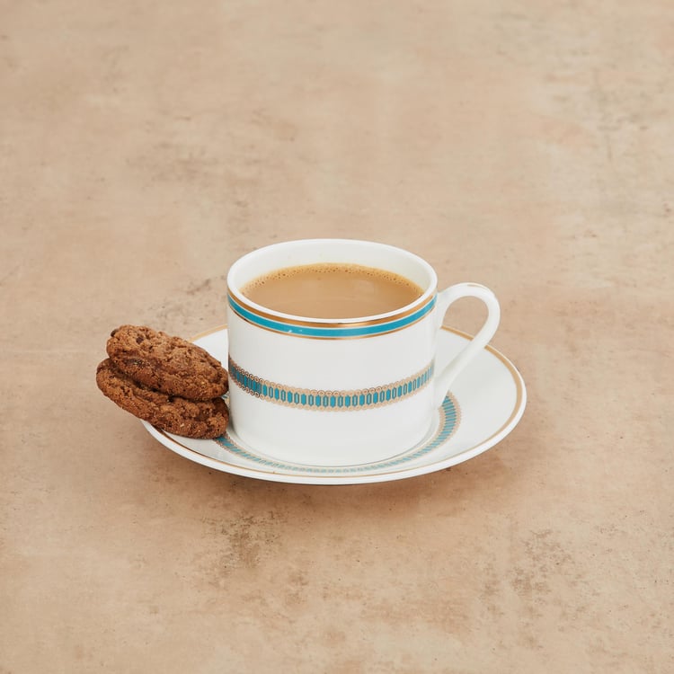 Altius Norah Bone China Cup and Saucer - 220ml