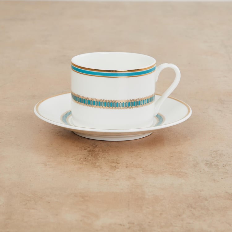 Altius Norah Bone China Cup and Saucer - 220ml