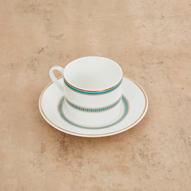 Altius Norah Bone China Cup and Saucer - 220ml