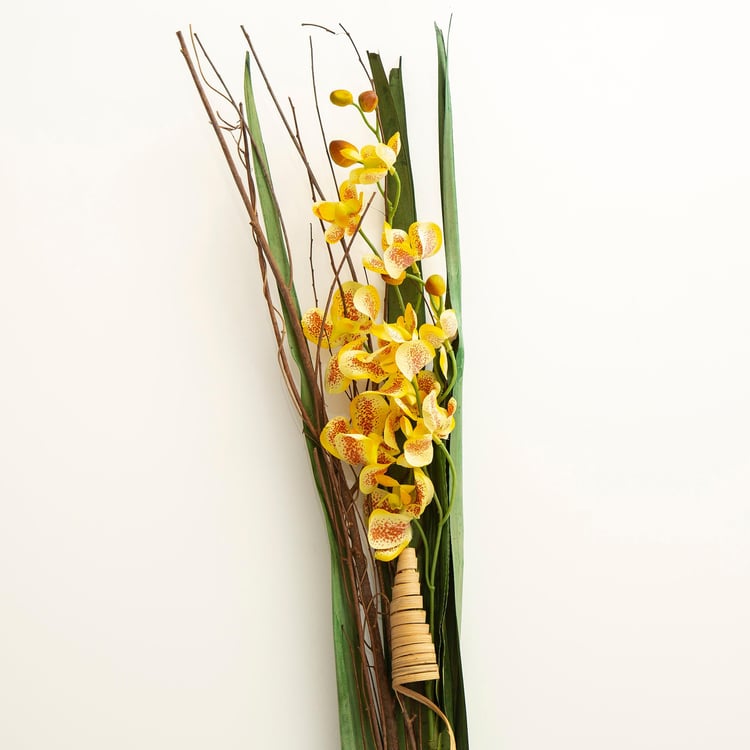 Botanical Orchid Artificial Flower Bunch