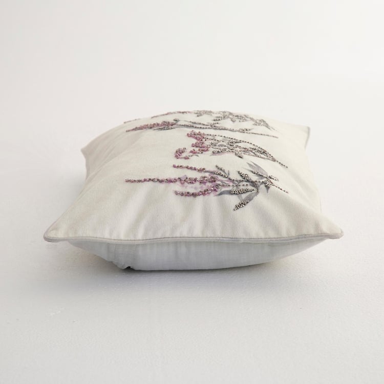 Mandarin Embellished Cushion Covers - Set of 2 Pcs. 32 cm x 52 cm