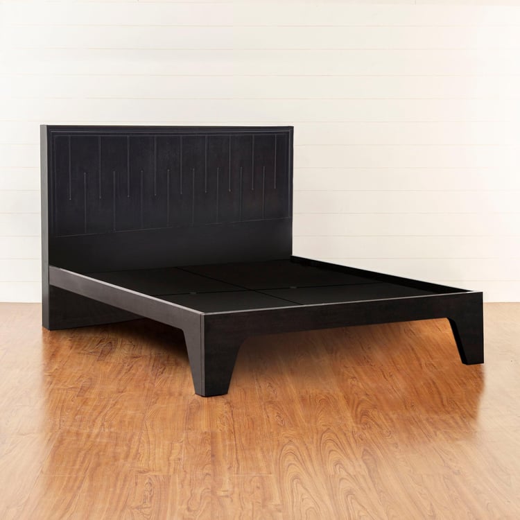 Rhythm King Size Bed without Storage - 180 x 195 cm - Brown