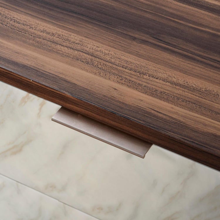 Antonio Bed Side Table with Dash Charger - Off-White