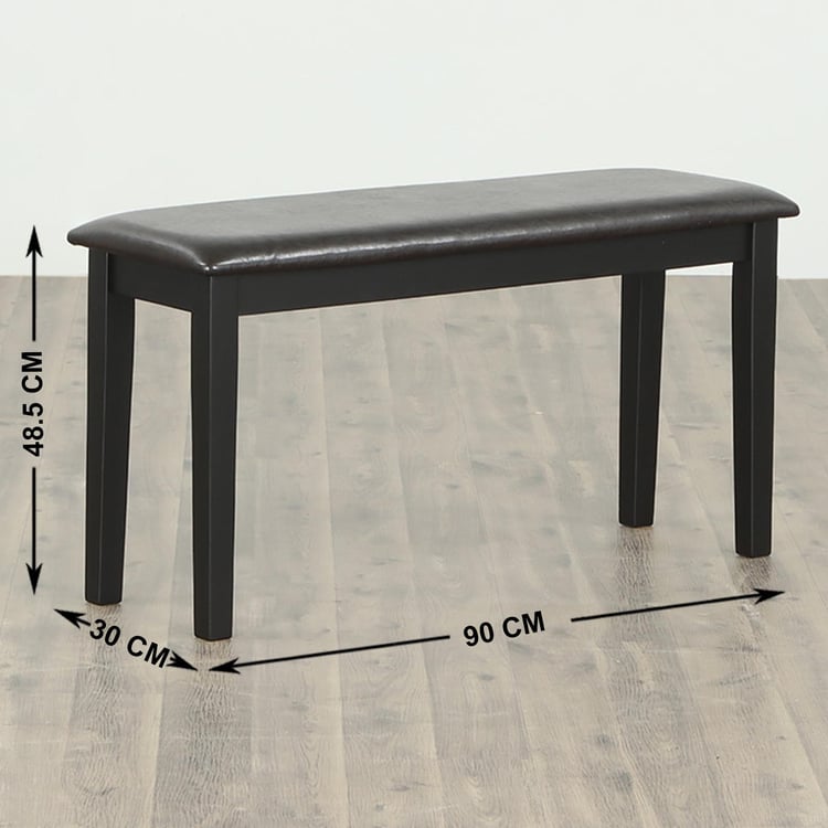 Lewis Dining Bench - Brown