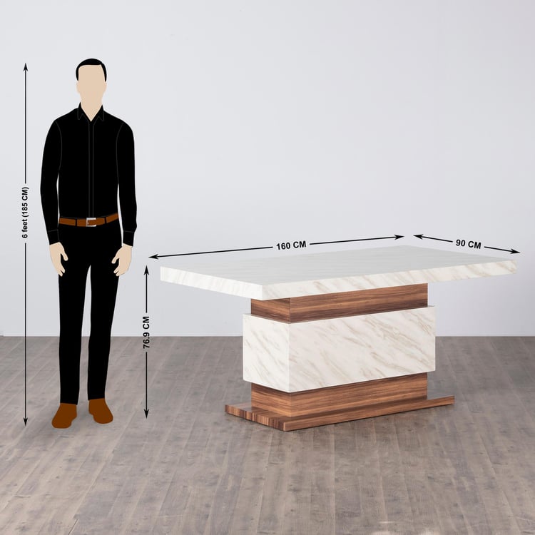 Antonio 6-Seater Dining Table Without Chair