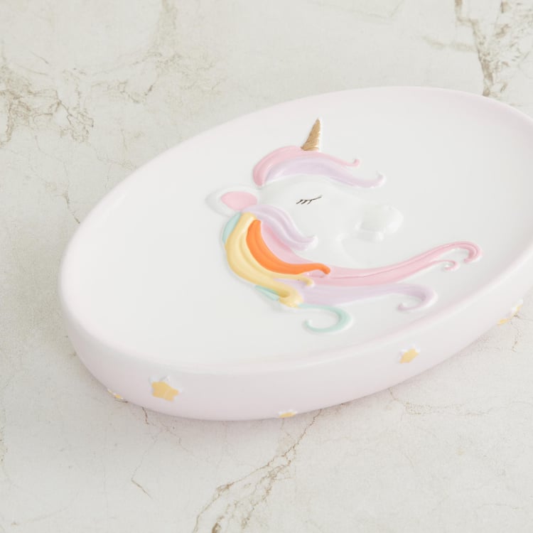 Slate Unicorn Soap Dish