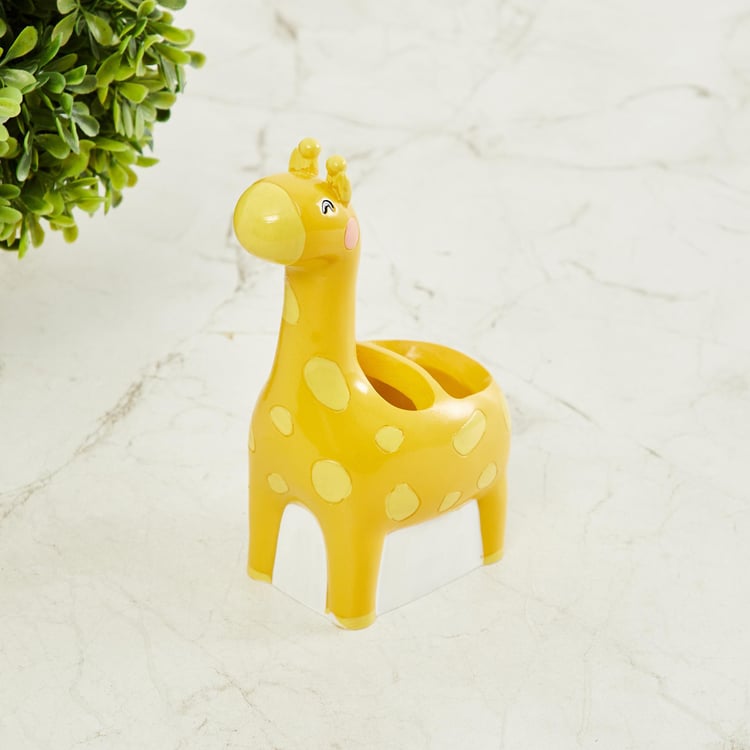 Corsica Slate Giraffe Tooth Brush Holder