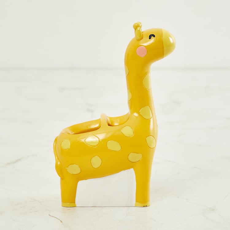 Corsica Slate Giraffe Tooth Brush Holder