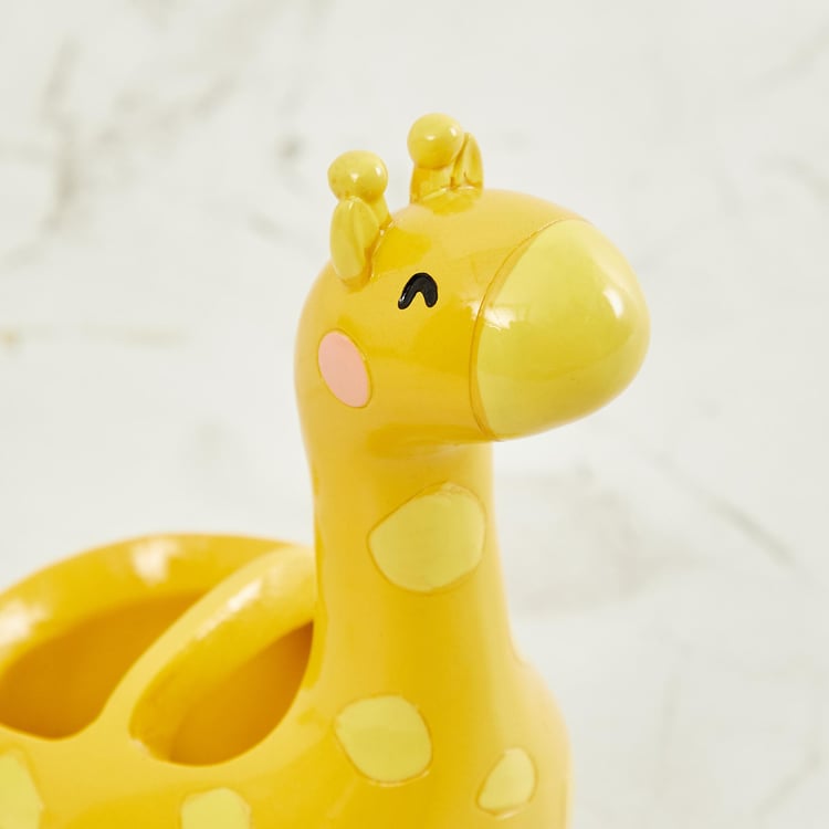 Corsica Slate Giraffe Tooth Brush Holder