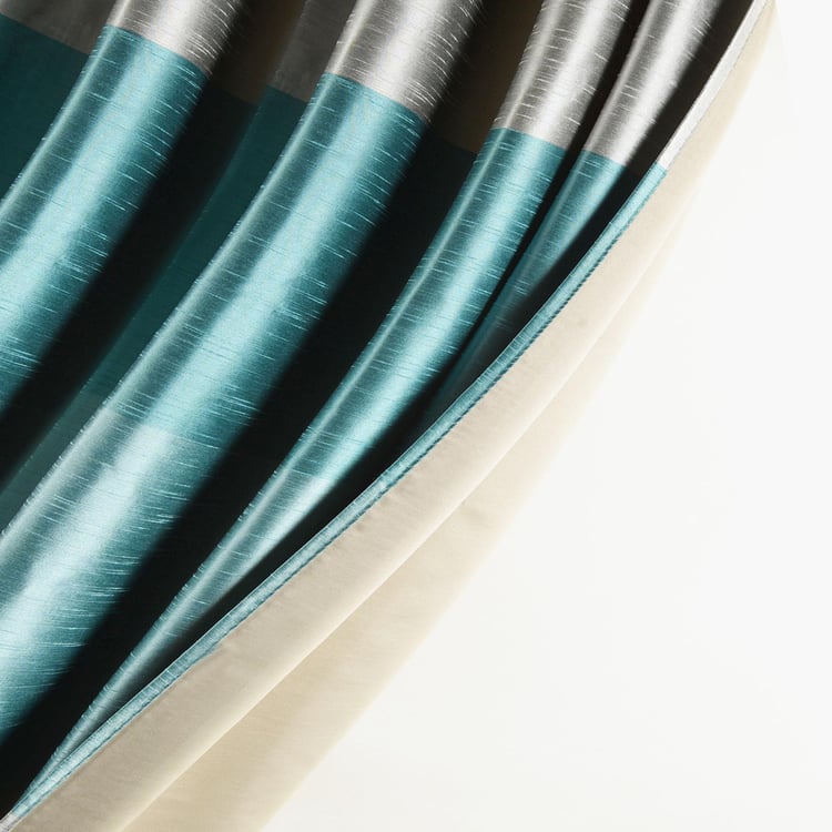 DECO WINDOW Silk Route Blackout Door Curtain Pair - 1.32 x 2.28 m