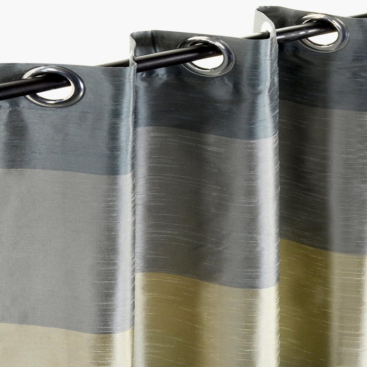 DECO WINDOW Silk Route Blackout Window Curtain Pair - 1.52 x 1.32 m