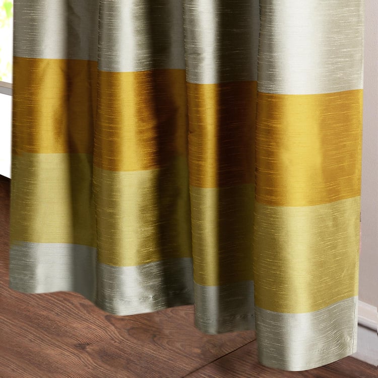 DECO WINDOW Silk Route Blackout Window Curtain Pair - 1.52 x 1.32 m