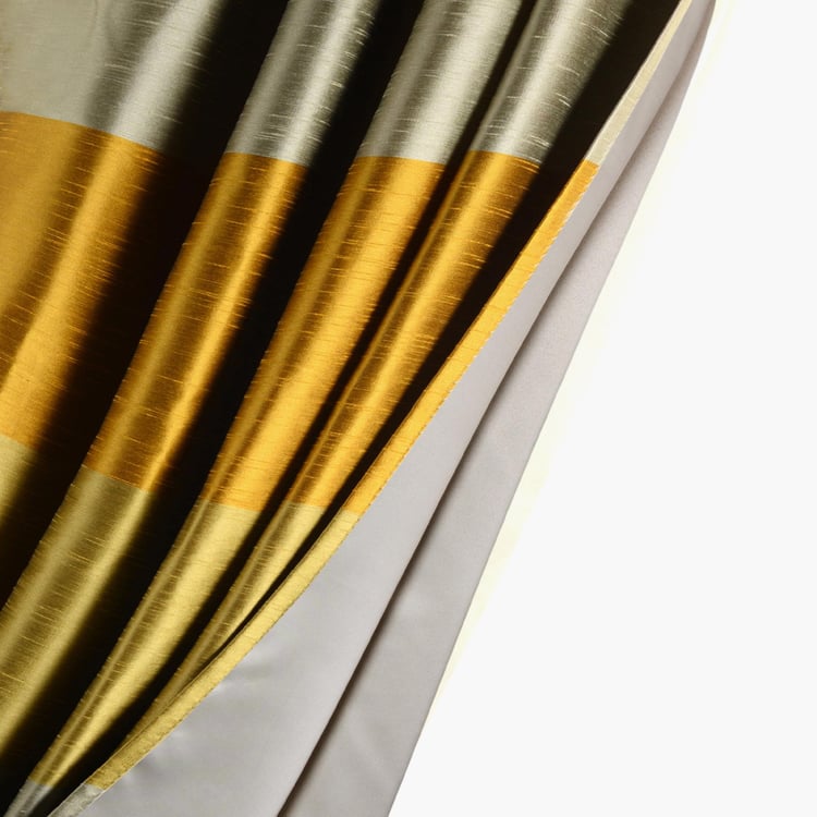 DECO WINDOW Silk Route Blackout Window Curtain Pair - 1.52 x 1.32 m