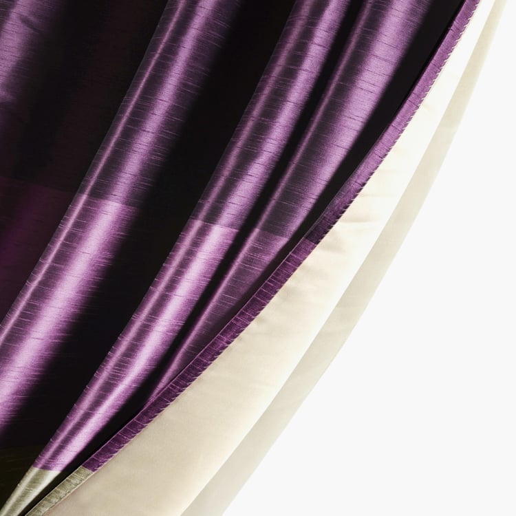 DECO WINDOW Silk Route Blackout Door Curtain Pair - 1.32 x 2.28 m