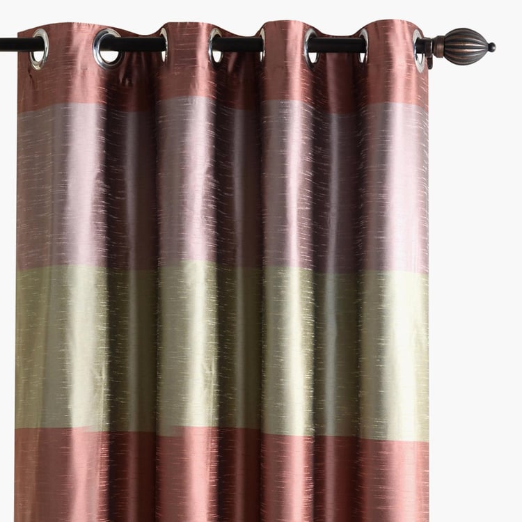 DECO WINDOW Silk Route Blackout Window Curtain Pair - 1.52 x 1.32 m