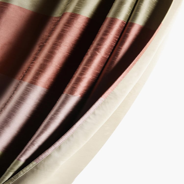 DECO WINDOW Silk Route Blackout Window Curtain Pair - 1.52 x 1.32 m