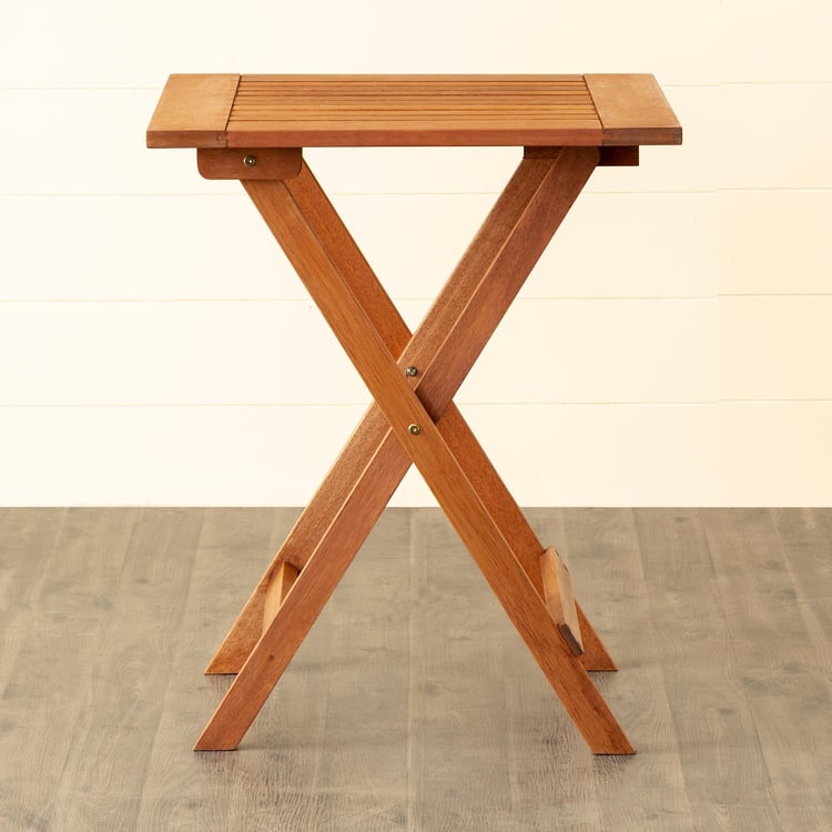 Juliet New Folding Table - Brown