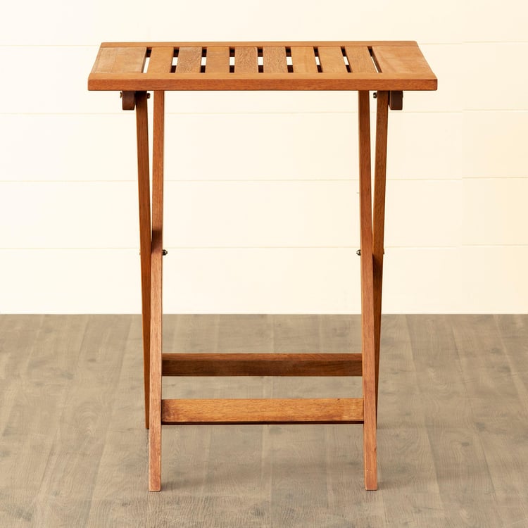 Juliet New Folding Table - Brown