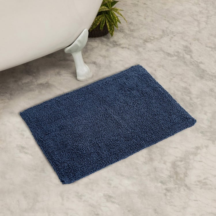 Colour Connect Hilda Cotton Bath Mat - 60x40cm