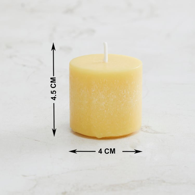 Colour Connect Set of 6 Lemongrass Scented Votive Candles