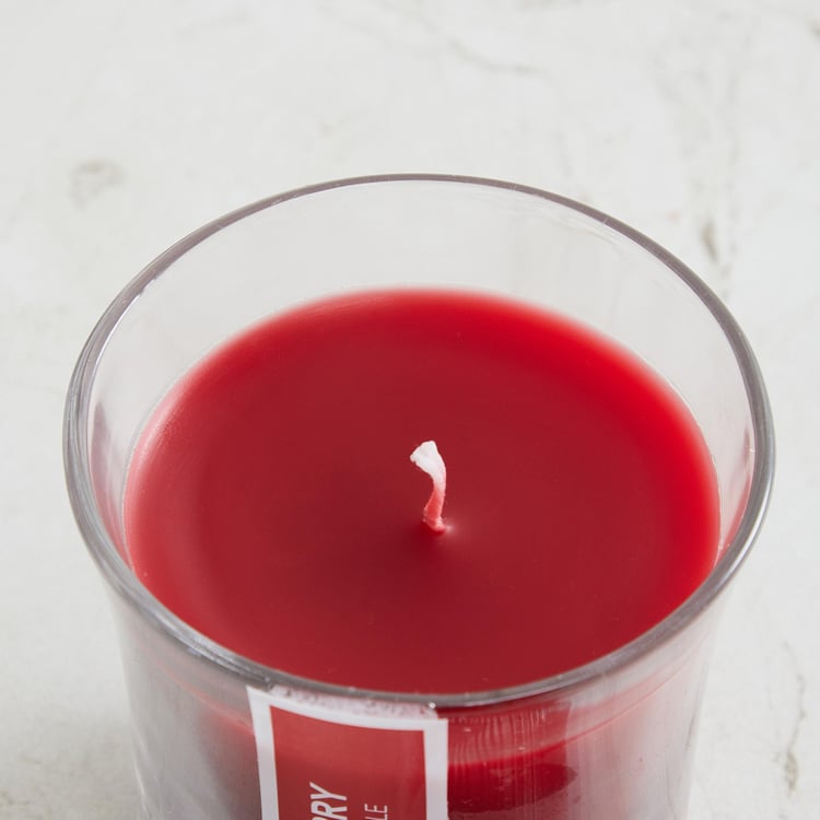 Colour Connect Cranberry Scented Taper Jar Candle