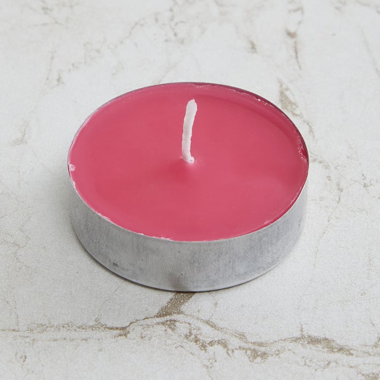 Colour Connect Set of 10 Lotus and Peony Scented T-Light Candles