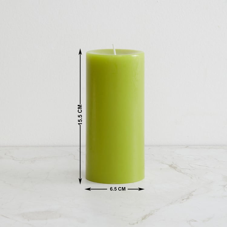 Colour Connect Jasmine Scented Pillar Candle