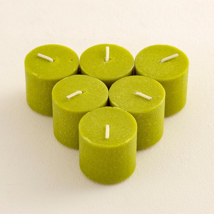 Colour Connect Set of 6 Jasmine Scented Votive Candles