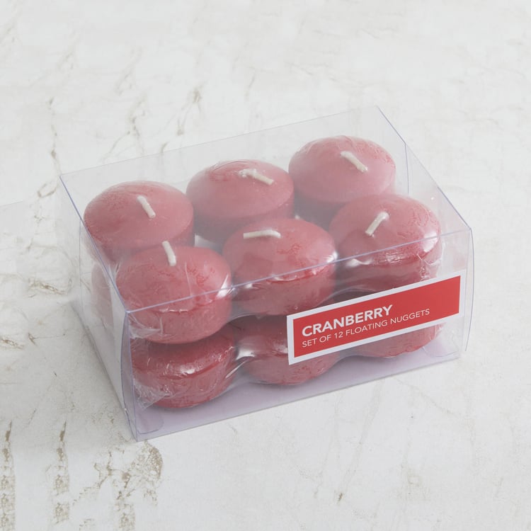 Colour Connect Set of 12 Cranberry Scented Floating Nuggets