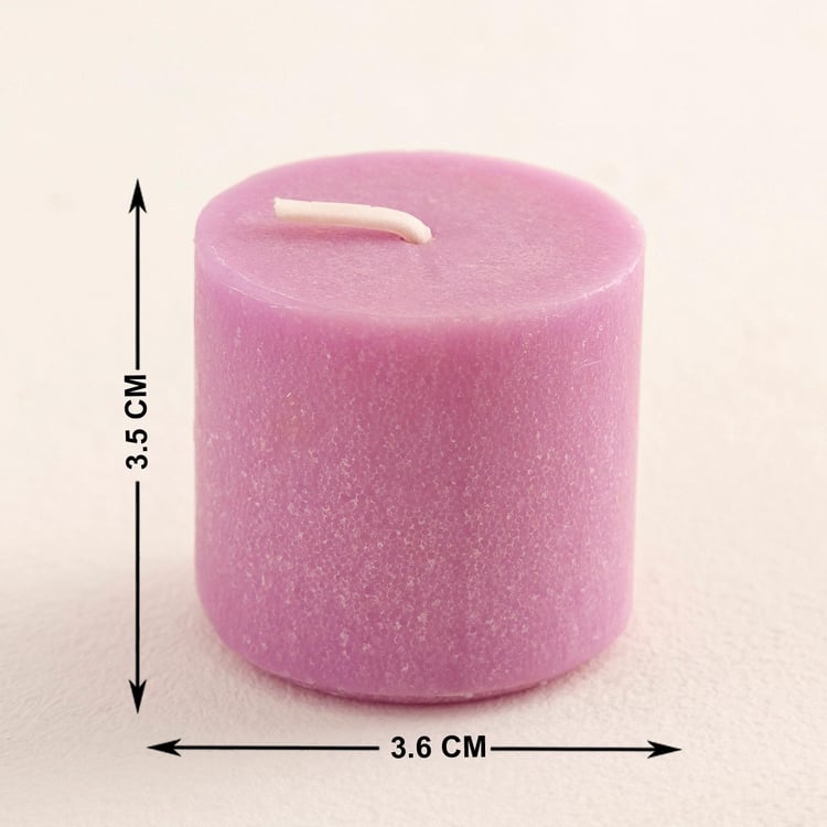 Colour Connect Set of 6 Lavender Scented Votive Candles