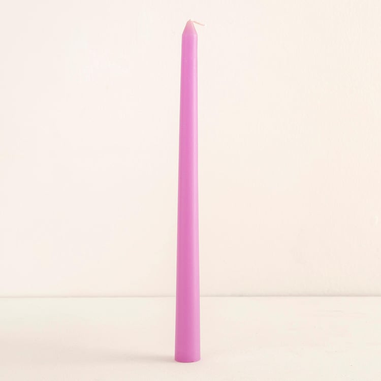 Colour Connect Set of 4 Lavender Scented Taper Candles