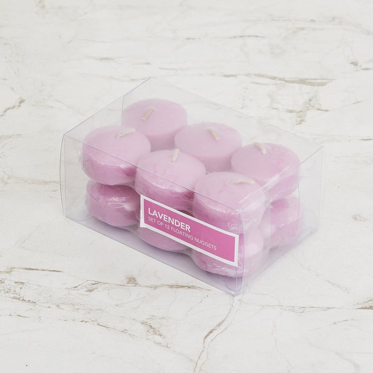 Colour Connect Set of 12 Lavender Scented Floating Nuggets