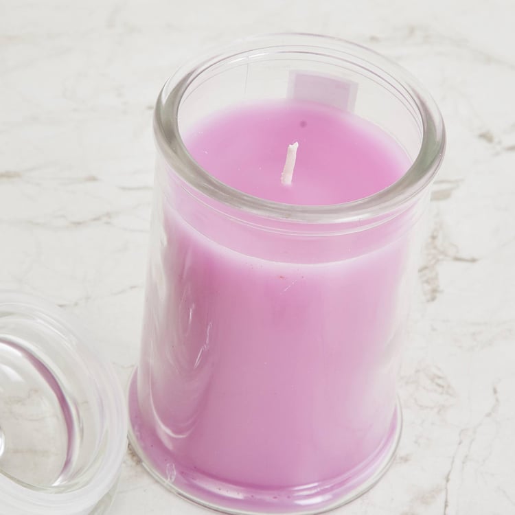 Colour Connect Lavender Scented Jar Candle