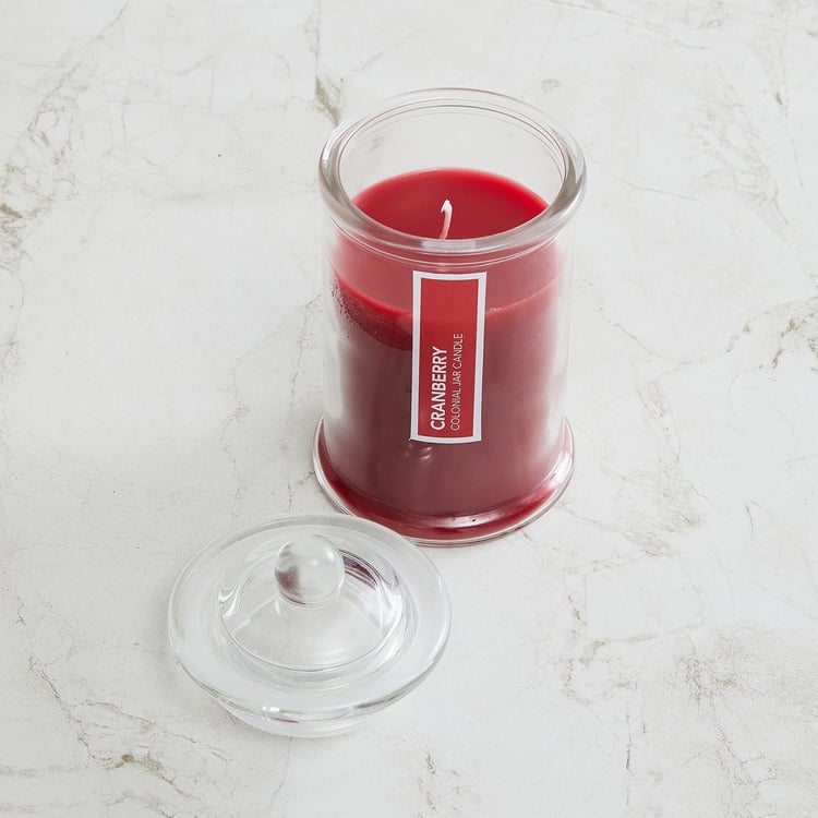 Colour Connect Cranberry Scented Jar Candle