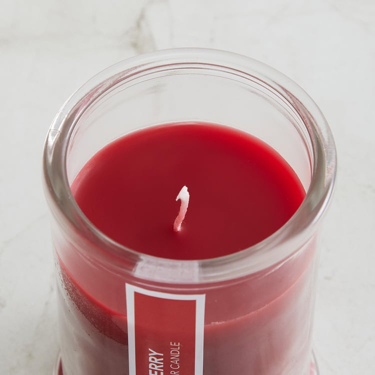 Colour Connect Cranberry Scented Jar Candle