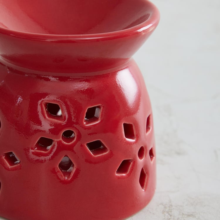 Colour Connect 4Pcs Ceramic Cranberry Burner Set