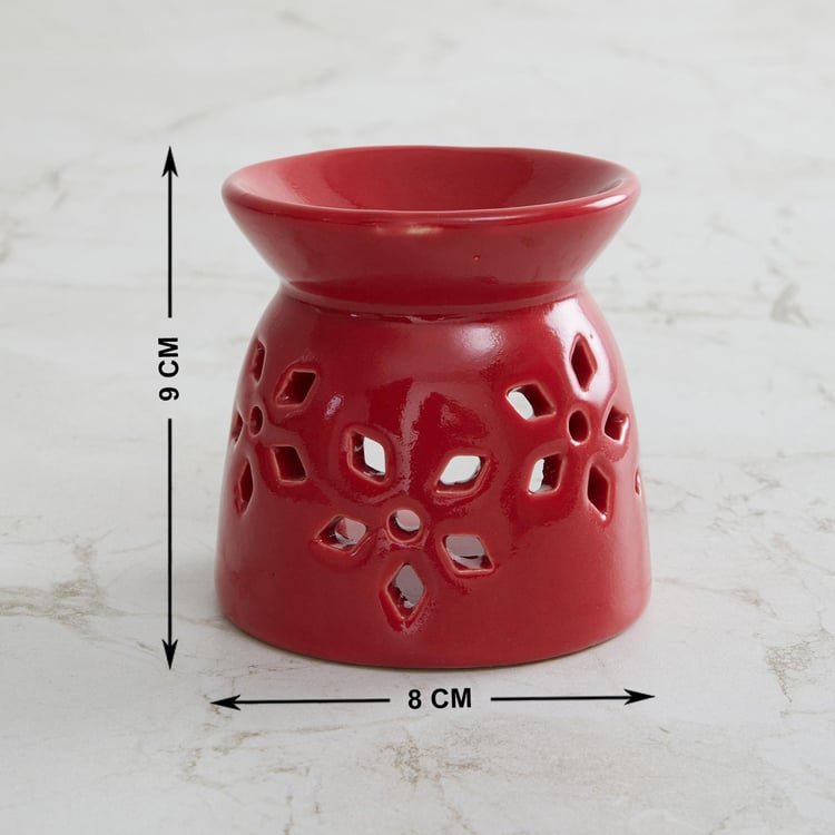 Colour Connect 4Pcs Ceramic Cranberry Burner Set