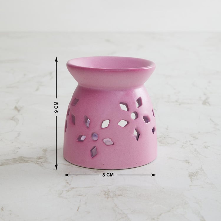 Colour Connect 4Pcs Ceramic Lotus and Peony Burner Set