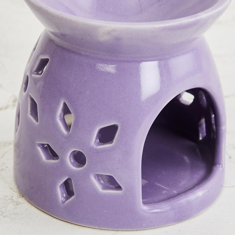 Corsica Colour Connect 4Pcs Lavender Oil Burner Set