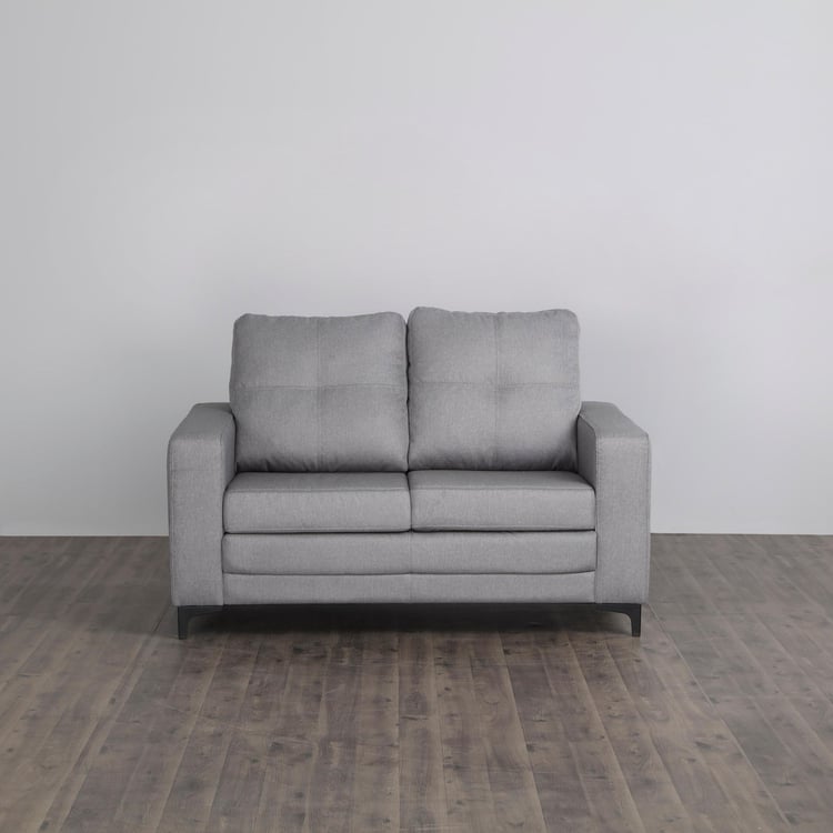 Allen Fabric 2-Seater Sofa - Grey