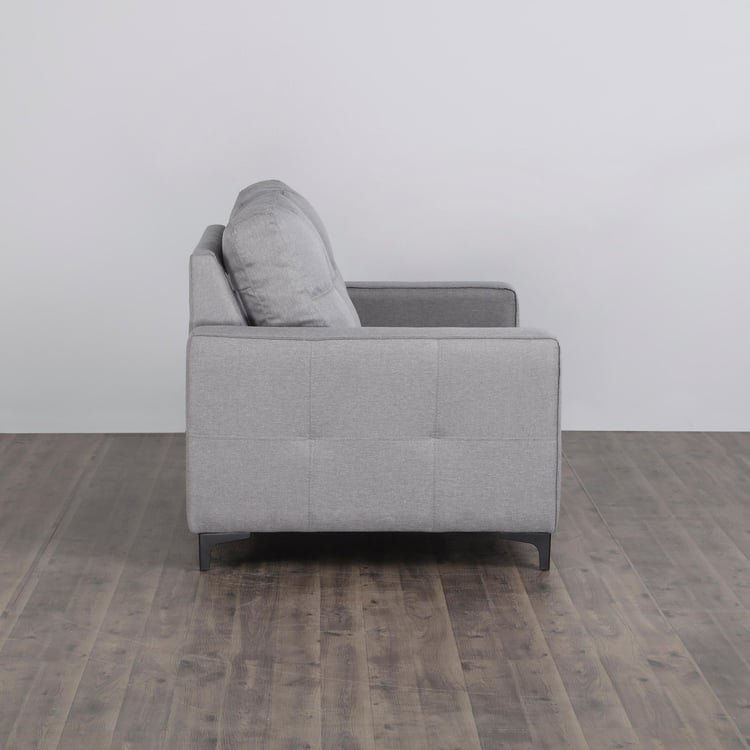 Allen Fabric 2-Seater Sofa - Grey