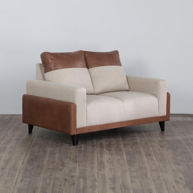 Antonio Fabric 2-Seater Sofa - Beige