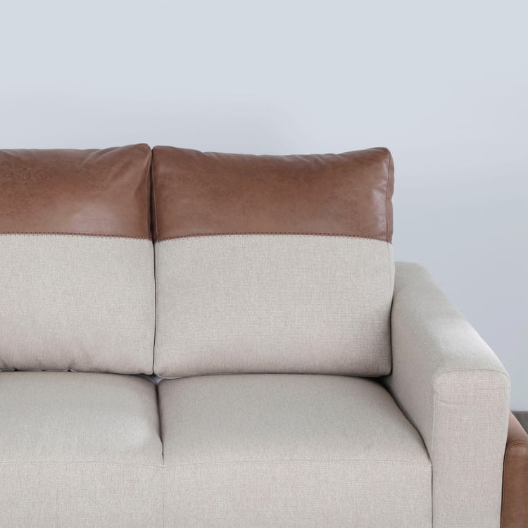 Antonio Fabric 2-Seater Sofa - Beige