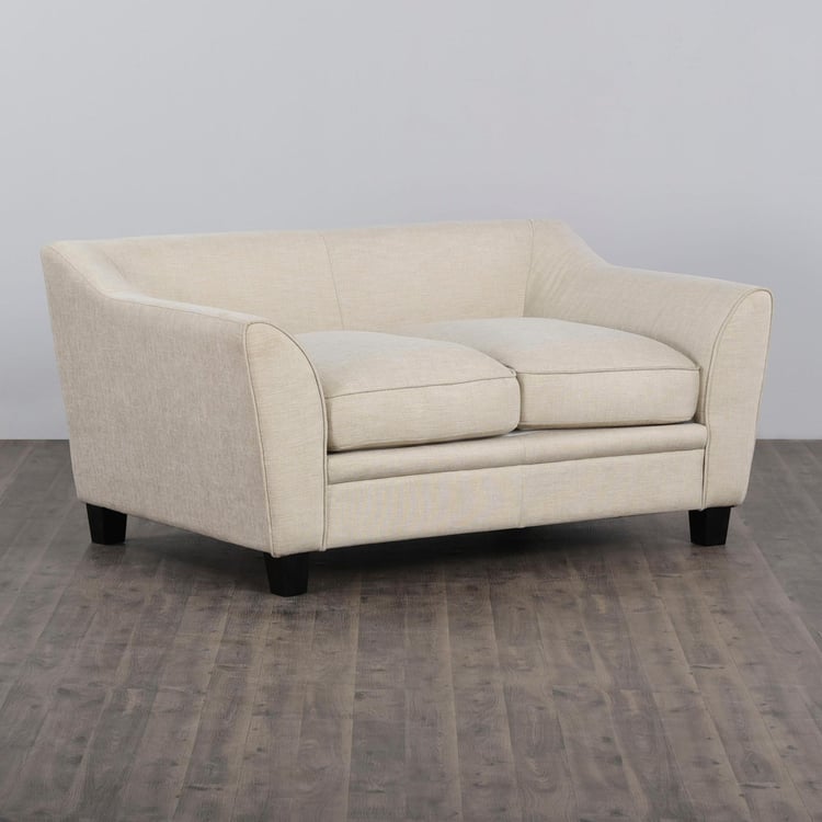 Mabel Fabric 2-Seater Sofa - Beige