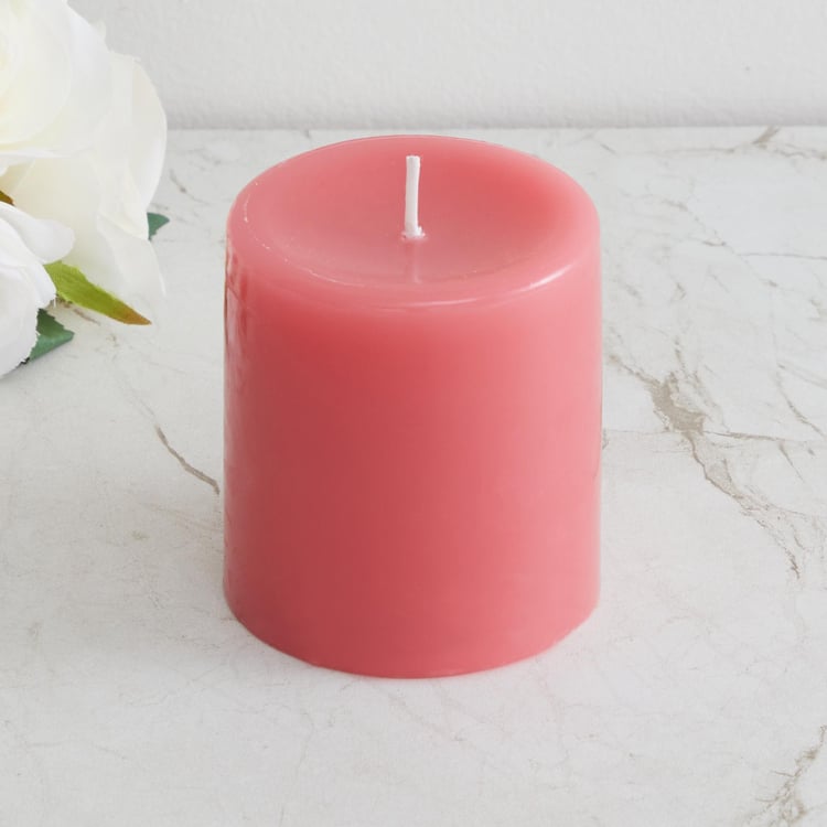 Redolence Raspberry Scented Pillar Candle