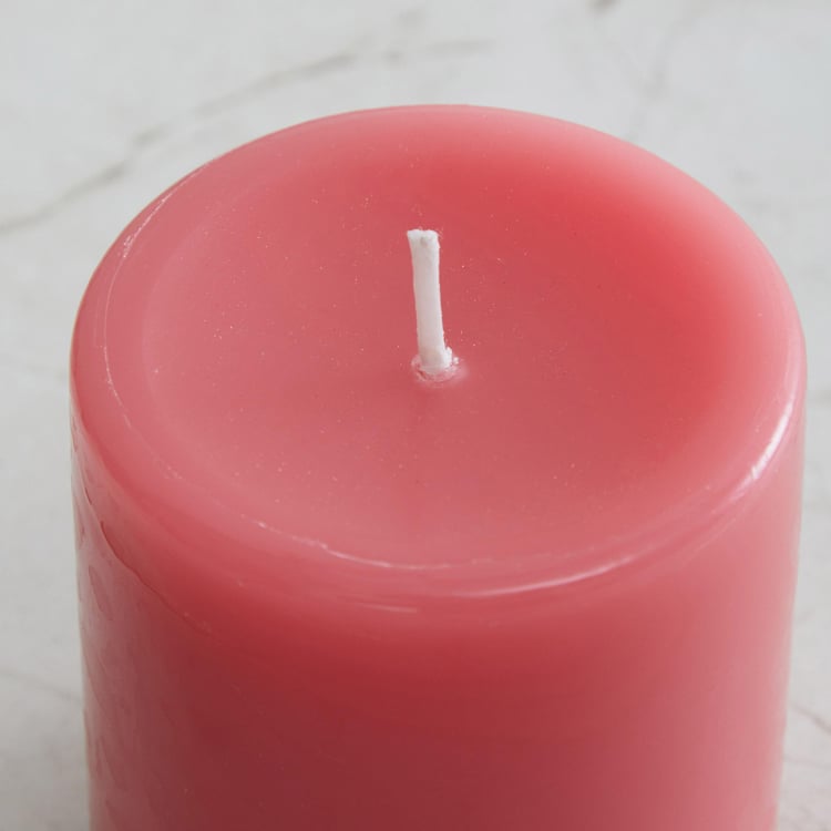 Redolence Raspberry Scented Pillar Candle