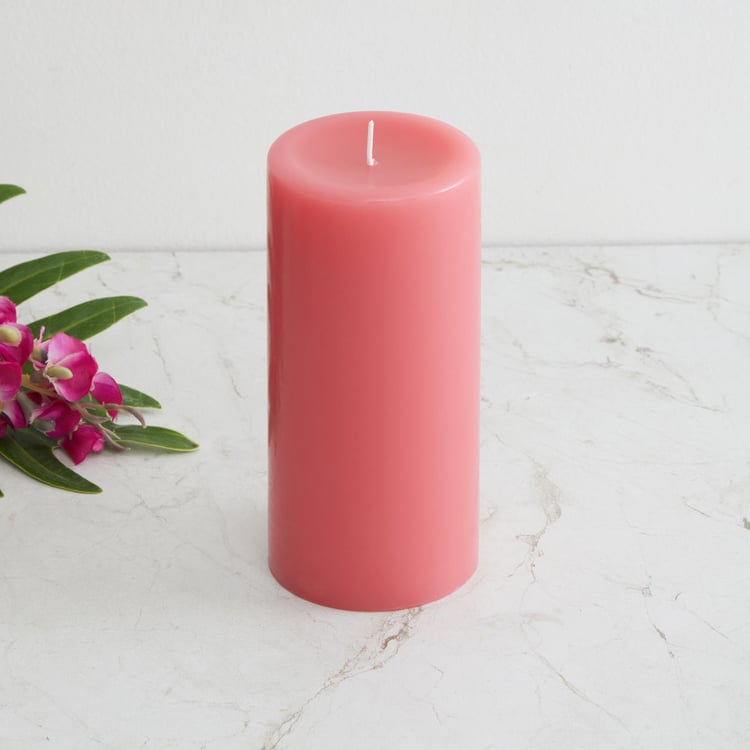 Redolence Raspberry Scented Pillar Candle