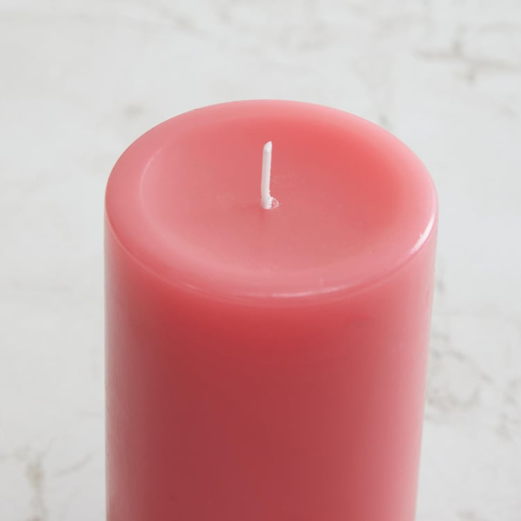 Redolence Raspberry Scented Pillar Candle